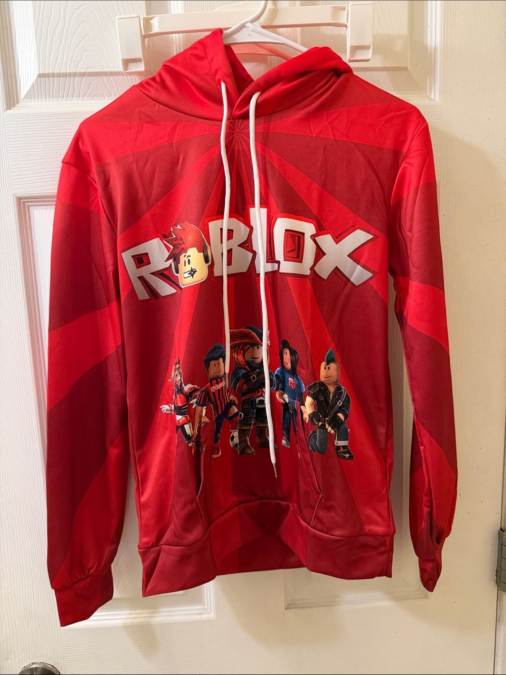 Roblox Red Graphic Hoodie